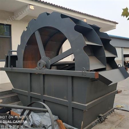 新型轮式洗砂机 移动水轮洗砂机 轮斗洗砂制砂机一体机设备