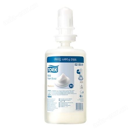 欧洲进口维达温和型泡沫洗手液 1L感应皂液器替换装 多康520501