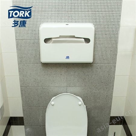 Tork多康10091 一次性马桶垫纸 可冲水溶速溶融水  酒店商用专用 坐便纸套