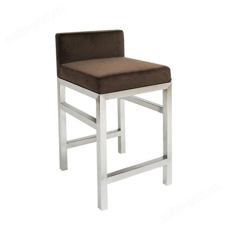 鼎富DF-TJ021珠宝店椅子凳子 不锈钢香槟金椅子 厂价直销来图定制