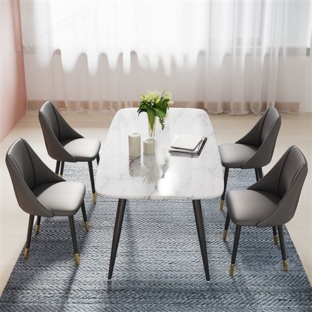 餐椅现代简约家用北欧餐厅实木椅子靠背凳子休闲创意网红ins轻奢 DF-017