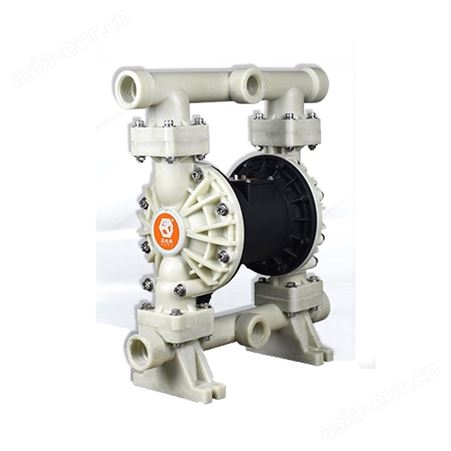 沐源MUYUAN气动泵 QBY3-40 1.5寸pp气动隔膜泵泵体材质工程塑料气动泵自吸泵潜水泵
