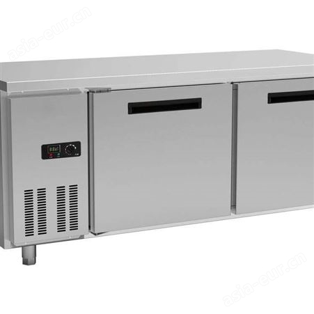 HH-013不锈钢冷藏保鲜工作台 商用奶茶店设备水吧台 厨房凉菜平冷操作台