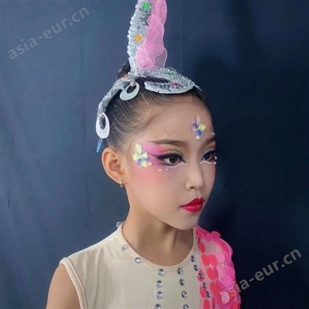 儿童独舞创意妆发化妆造型 私人订制