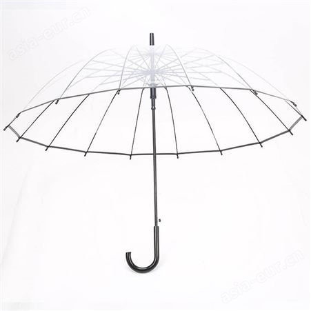 透明雨伞定制 礼品雨伞定做 雨伞