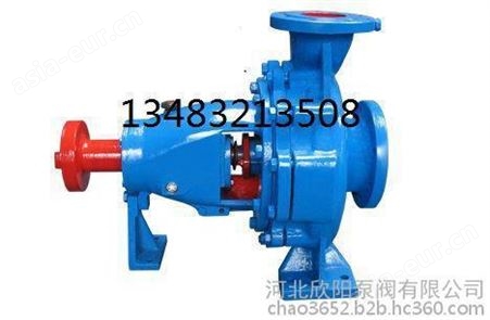 ISR65-50-125IS单级热水离心泵 清水泵 ISR65-50-125卧式防腐清水泵 锅炉泵