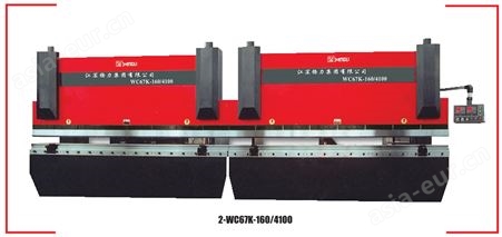 2-WC67K系列双机联动经济型数控液压板料折弯机