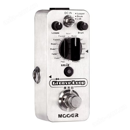 MOOER魔耳Groove Loop循环录音鼓机单块电吉他效果器木吉他混响