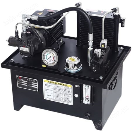 液压站液压系统总成小型油泵站微型机电液压机油压机液压油缸定制