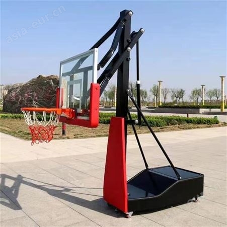 户外成人篮球架训练学校加厚加固可升降家用广场工程落地式可移动