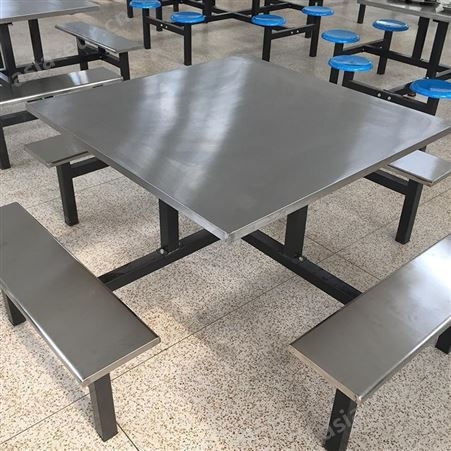 不锈钢餐桌椅食堂餐桌椅