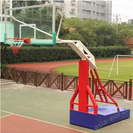 加粗户外成人篮球架 运动器材运动大升降篮球架 规格多样鹏远直供