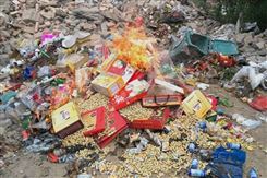 上海3批次婴幼儿不合格食品销毁