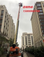 上海虹桥升降机 路灯维修车 翻新外墙  自行电动曲臂升降车